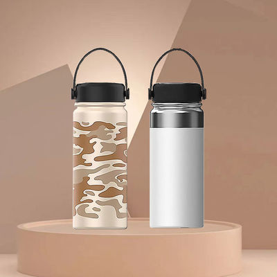2023 Chic Custom Logo Gift Vacuum Leakproof Double Wall Flask Restare idratato in movimento