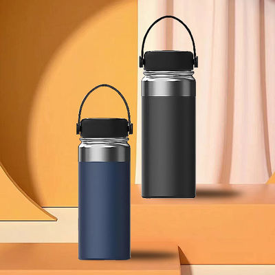 2023 Chic Custom Logo Gift Vacuum Leakproof Double Wall Flask Restare idratato in movimento