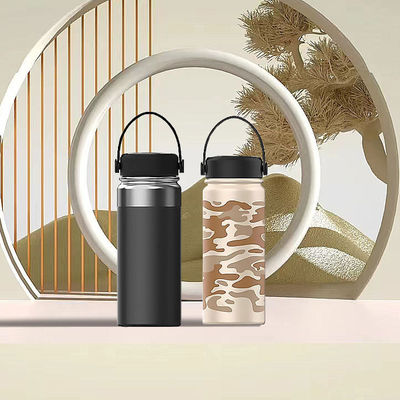 2023 Chic Custom Logo Gift Vacuum Leakproof Double Wall Flask Restare idratato in movimento