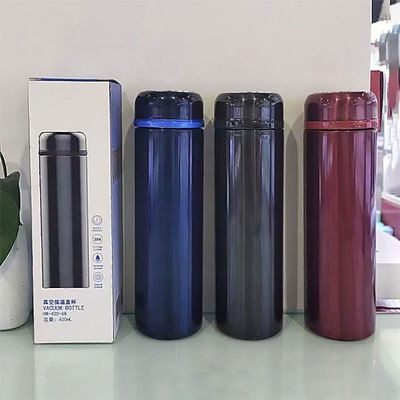 Bottiglia d'acqua termicamente isolata per bambini scuola Logo personalizzato filtro idrico isolante