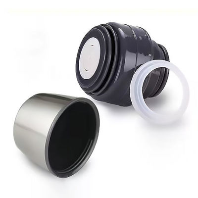 Acciaio inossidabile 1000 ml Bottiglia d'acqua Calore vuoto Tazza isolante con manico a forma di proiettile