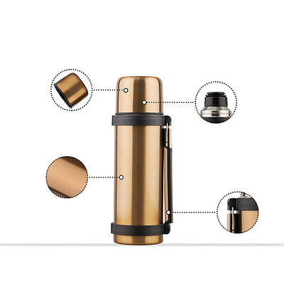 1200ml Bottiglia di vuoto per viaggi in metallo Custom Low MOQ Tumbler isolante in acciaio inox