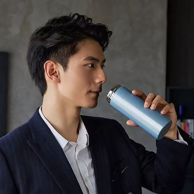 350ml Capacità Tazza dritta Acciaio inossidabile Bottiglia d'acqua a vuoto per bevande calde in auto