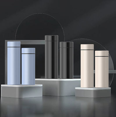 350ml Capacità Tazza dritta Acciaio inossidabile Bottiglia d'acqua a vuoto per bevande calde in auto