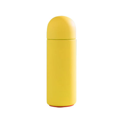 Cerise Custom Logo Soft Touch 260ml Doppia Parete Isolata Flasca a vuoto Colorata Bottiglia d'acqua in acciaio inox