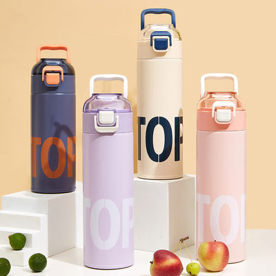 Stile di design classico Bottiglia d'acqua femminile Tazza dritta e personalizzazione del logo personalizzato