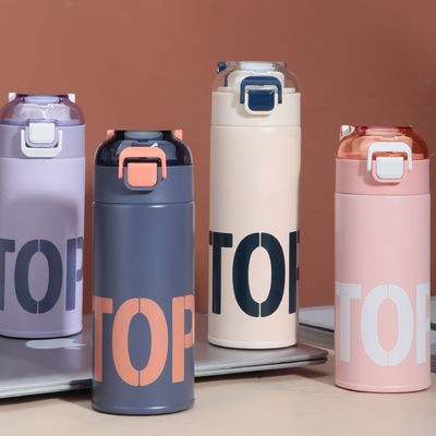 Stile di design classico Bottiglia d'acqua femminile Tazza dritta e personalizzazione del logo personalizzato