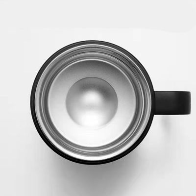 Tazza da caffè in acciaio inossidabile a doppia parete per tutte le stagioni con maniglia portatile