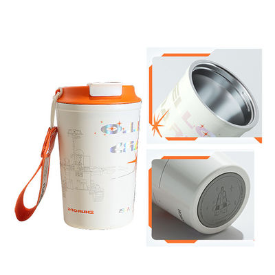 Acciaio inossidabile isolato Tazza da caffè da viaggio Tazza da caffè riutilizzabile a prova di perdite 380ml 510ml