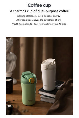 Moderno design Acciaio inossidabile Tazza di caffè idoneo per viaggi e ufficio