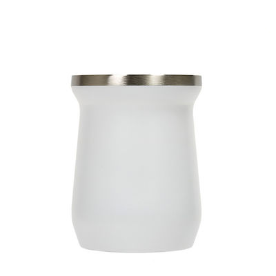 Tazza da tè in acciaio inossidabile Mate Tazza a bocca larga per tazze di birra personalizzate e caffè isolato
