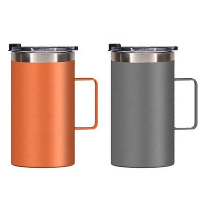 Tazza da caffè in acciaio inossidabile a vuoto con presa a mano 12-24 ore di isolamento
