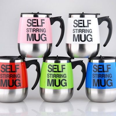 Acciaio inossidabile non invertito 450 ml Mug Tumbler a batteria autoagitabile