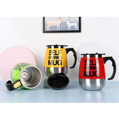 Acciaio inossidabile non invertito 450 ml Mug Tumbler a batteria autoagitabile