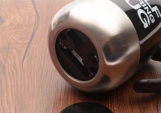 Tazza di miscelazione del latte di caffè in acciaio inossidabile 304 con tazza magnetica e funzione di auto-agitazione