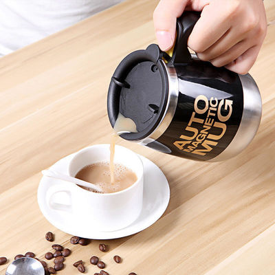 Acciaio inossidabile elettrico magnetico auto-agitazione tazza da caffè Smart Drinkware con logo