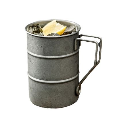 380 ml Coppe da caffè portatili in acciaio inossidabile 304 Coppe da birra per acqua