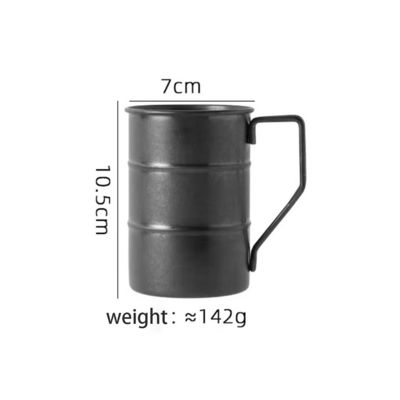380 ml Coppe da caffè portatili in acciaio inossidabile 304 Coppe da birra per acqua