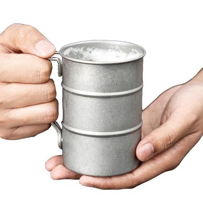 380 ml Coppe da caffè portatili in acciaio inossidabile 304 Coppe da birra per acqua