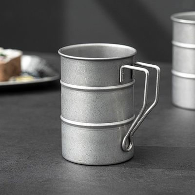 380 ml Coppe da caffè portatili in acciaio inossidabile 304 Coppe da birra per acqua