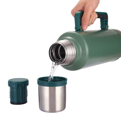 Cisterna per acqua in acciaio inossidabile da 1900 ml ideale per viaggi all'aria aperta