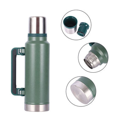 Cisterna per acqua in acciaio inossidabile da 1900 ml ideale per viaggi all'aria aperta