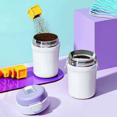 Produzione a vuoto Tazza di viaggio portatile in acciaio inossidabile con tazza di aspirazione antiversamento