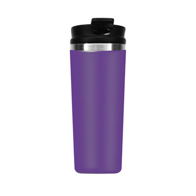 Tazza di caffè in acciaio colorata personalizzata, logo, tazze da viaggio, bevi caldo freddo 12-24 ore