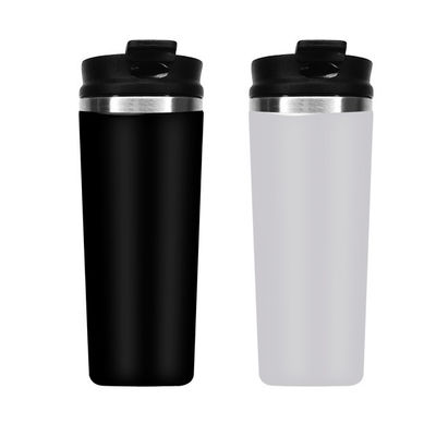 Tazza di caffè in acciaio colorata personalizzata, logo, tazze da viaggio, bevi caldo freddo 12-24 ore