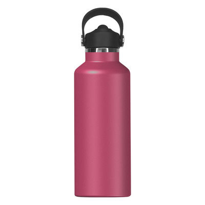 Bottiglia d'acqua isolata portatile da 650 ml in acciaio inossidabile per sport in stile Country Design