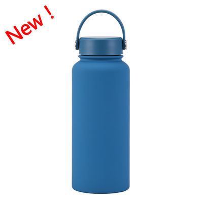 Flaschetta isolante al vuoto con logo personalizzato 2023 Candy Color Stainless Steel Sports Kettle