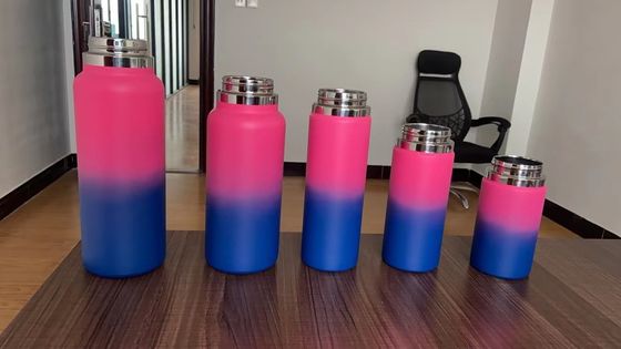 24.0 x 7.4 cm Tazza aspiratrice in acciaio inossidabile per stili di vita attivi e avventure all'aria aperta