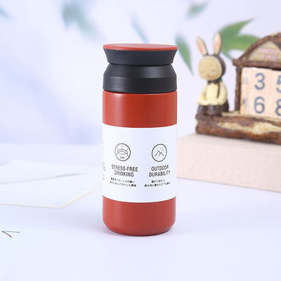 Tazza di caffè 12 oz/350 ml in acciaio inossidabile a vuoto isolato sostenibile e resistente al calore