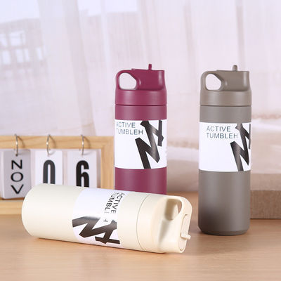 550 ml di bottiglie isolanti in acciaio inossidabile termoli per sport fitness a doppia parete