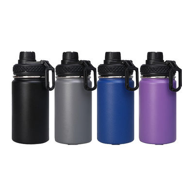 Bottine d'acqua riutilizzabili Sport Isolate Flasche di vuoto in acciaio inossidabile con manico