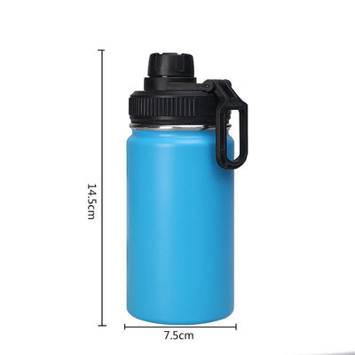 Bottine d'acqua riutilizzabili Sport Isolate Flasche di vuoto in acciaio inossidabile con manico