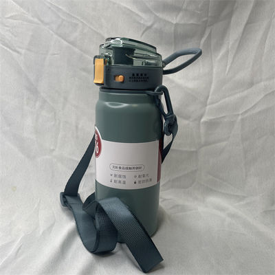 Bottiglie d'acqua a sublimazione verde per club sportivi