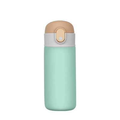 480 ml Bambini Acciaio inossidabile Isolato Sublimazione Bottiglia d'acqua Sippy con tappo Filp