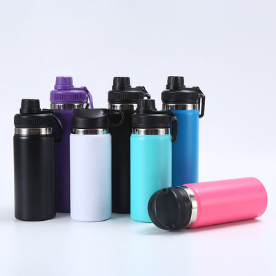 650 ml Bottiglia d'acqua per palestra Acciaio inossidabile per sport all'aria aperta Portatile