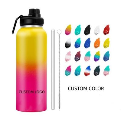 Logo personalizzato bottiglia d'acqua isolata 22 oz per l'acqua bollente in acciaio inox