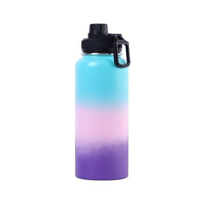 Logo personalizzato bottiglia d'acqua isolata 22 oz per l'acqua bollente in acciaio inox