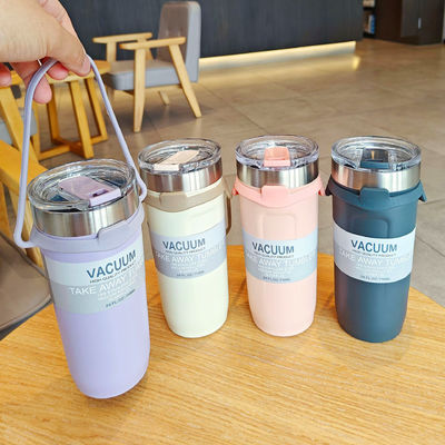 All-in-One 710ML Double Wall Customized Logo Coffee Tumbler Perfetto per il tuo business