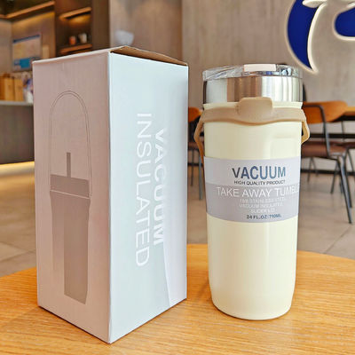 All-in-One 710ML Double Wall Customized Logo Coffee Tumbler Perfetto per il tuo business
