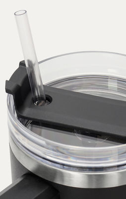 Custom Tumbler Cup Logo Acciaio Isolato 40oz Tazze da Caffè Con Maniglia Per Viaggi
