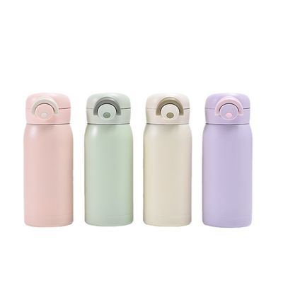 304 Acciaio inossidabile Termo Acqua 4 colori Bottiglie per bambini 200ml/350ml