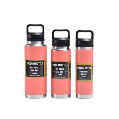 Logo personalizzato Bottiglia d'acqua in acciaio inossidabile 304 1000 ml per attività all' aperto