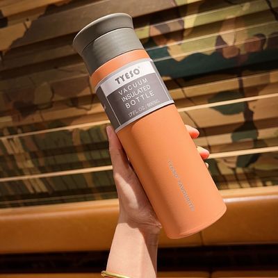 Sostenibile 350ml 500ml Isolato Acciaio inossidabile Vaso a vuoto Bottiglia d'acqua per la tazza ufficio