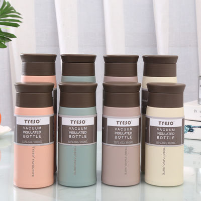Sostenibile 350ml 500ml Isolato Acciaio inossidabile Vaso a vuoto Bottiglia d'acqua per la tazza ufficio