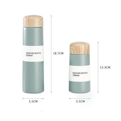 OEM/ODM accettabile 304 Acciaio inossidabile Tumbler Flaschetta a vuoto Mini Bottiglia d'acqua Tazza