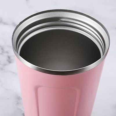 Minimalista White Box Coppa di caffè isolante a vuoto per tazza in acciaio inossidabile personalizzata